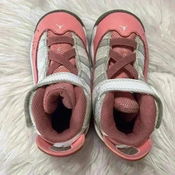 JORDAN 6 RINGS TD CORAL CHALK SHOES - Picture 4 of 15